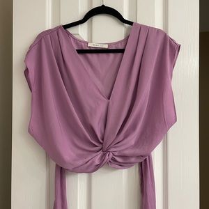 Mustard Seed Tie back Top